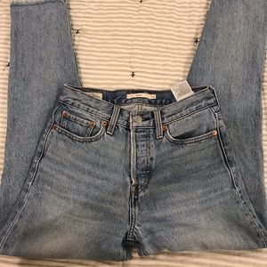 Levi Wedgie Jeans “Shut Up”